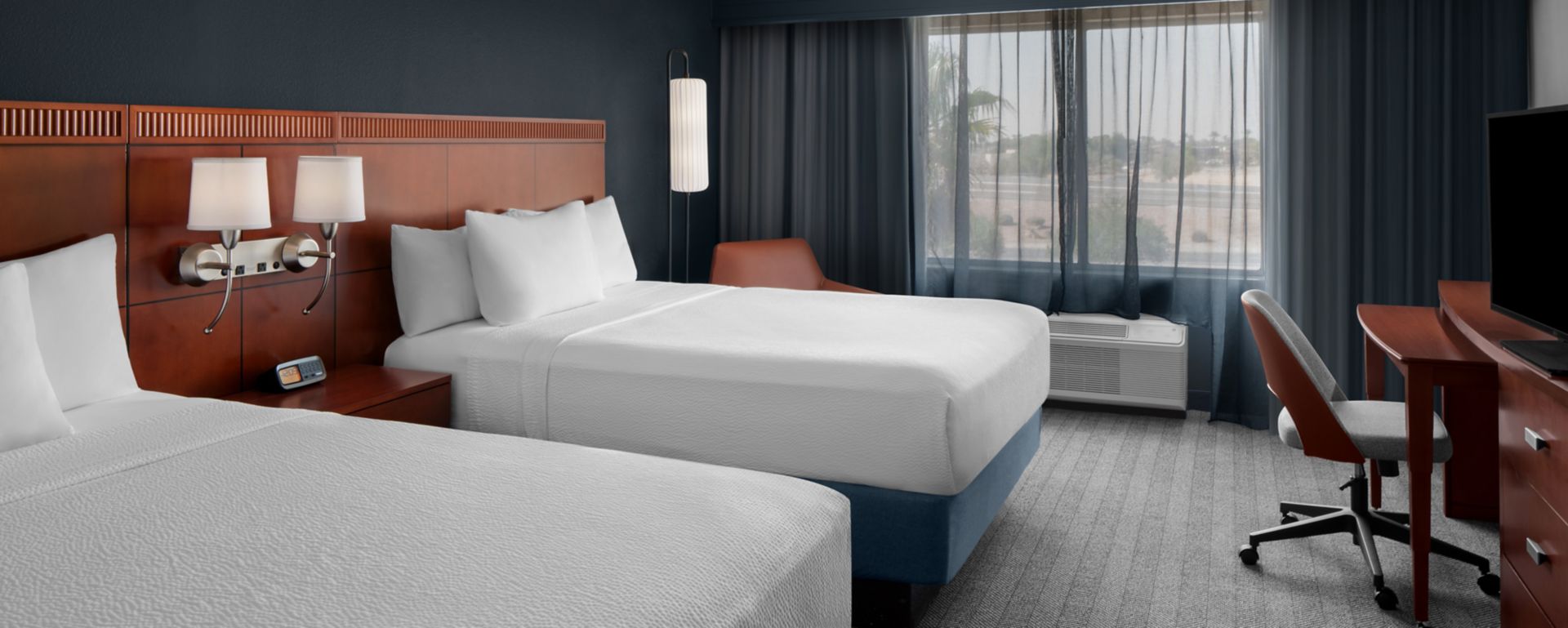 STAY · COURTYARD BY MARRIOTT - 2-NIGHT DOUBLE QUEEN INCL. 4X GA+ 2-DAY TICKETS