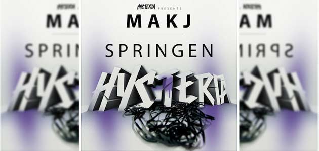 Maakj MAKJ releases “Springen” on Hysteria Records · Relentless Beats
